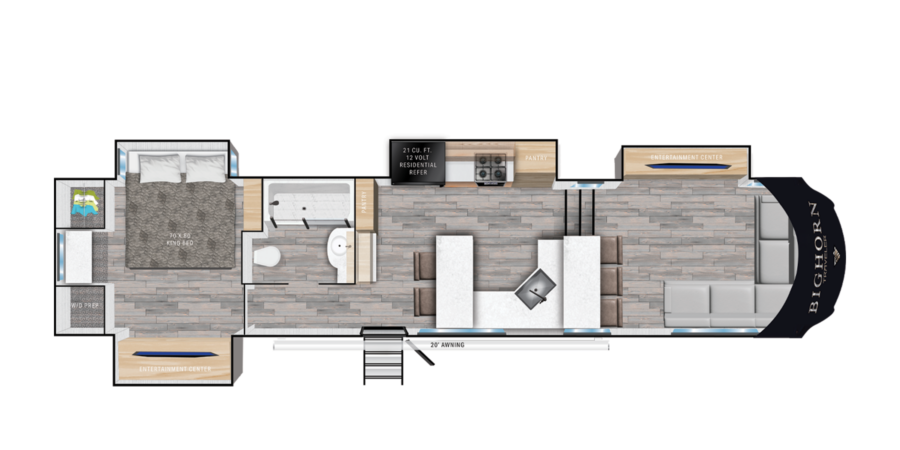 Heartland Bighorn Traveler Fifth Wheel RV Floor Plans and More