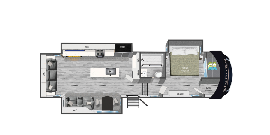 Bighorn Fifth Wheel RV Floor Plans and More | Heartland RVs