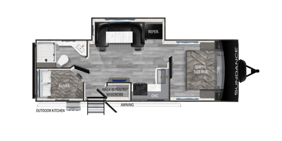 Heartland Sundance RV | Small, Towable Ultra-Lite Travel Trailers