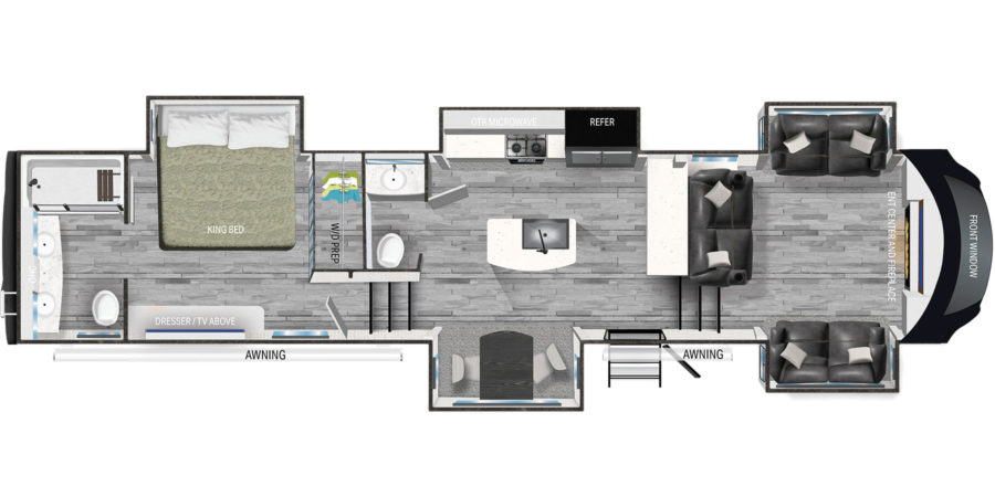 Bighorn Fifth Wheel RV for Sale with Floor Plans | Heartland RVs