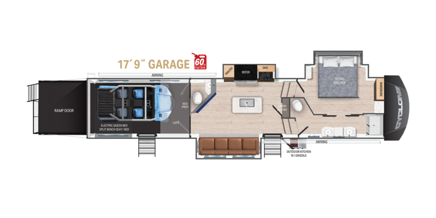 Cyclone 4118 Floorplan