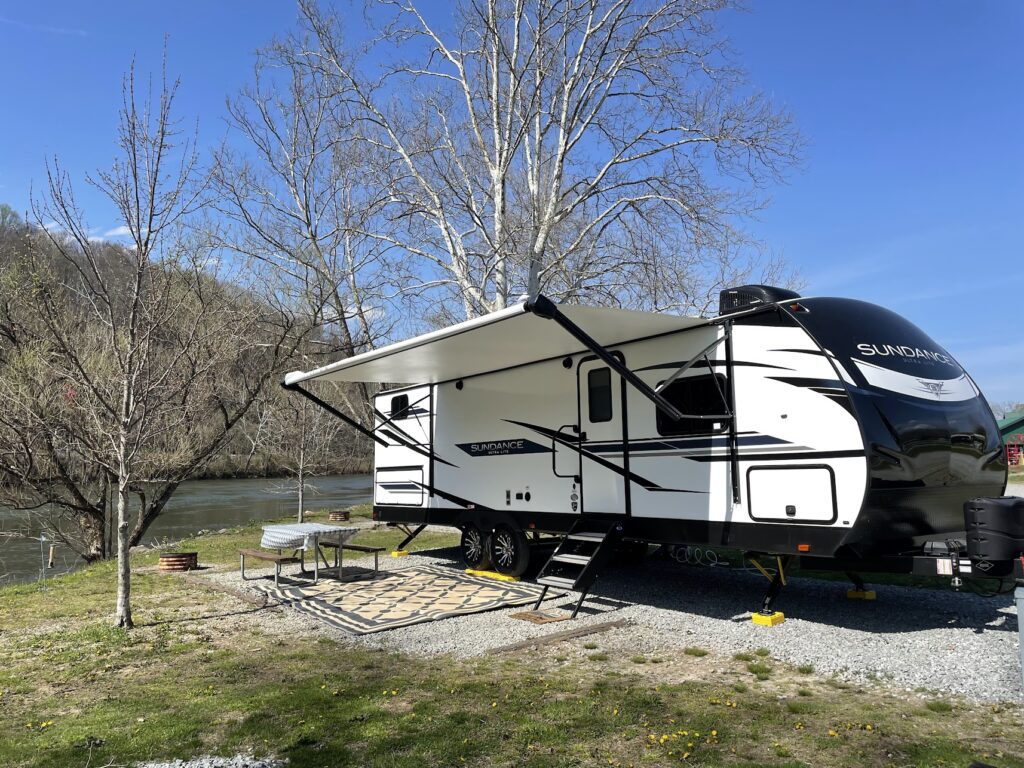 Leveling an RV at Campgrounds, Side to Side & Sloped