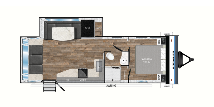 Prowler 262SRL Floorplan