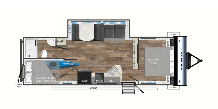 Prowler 271SBR Floorplan