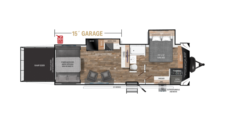 Torque T295 Floorplan