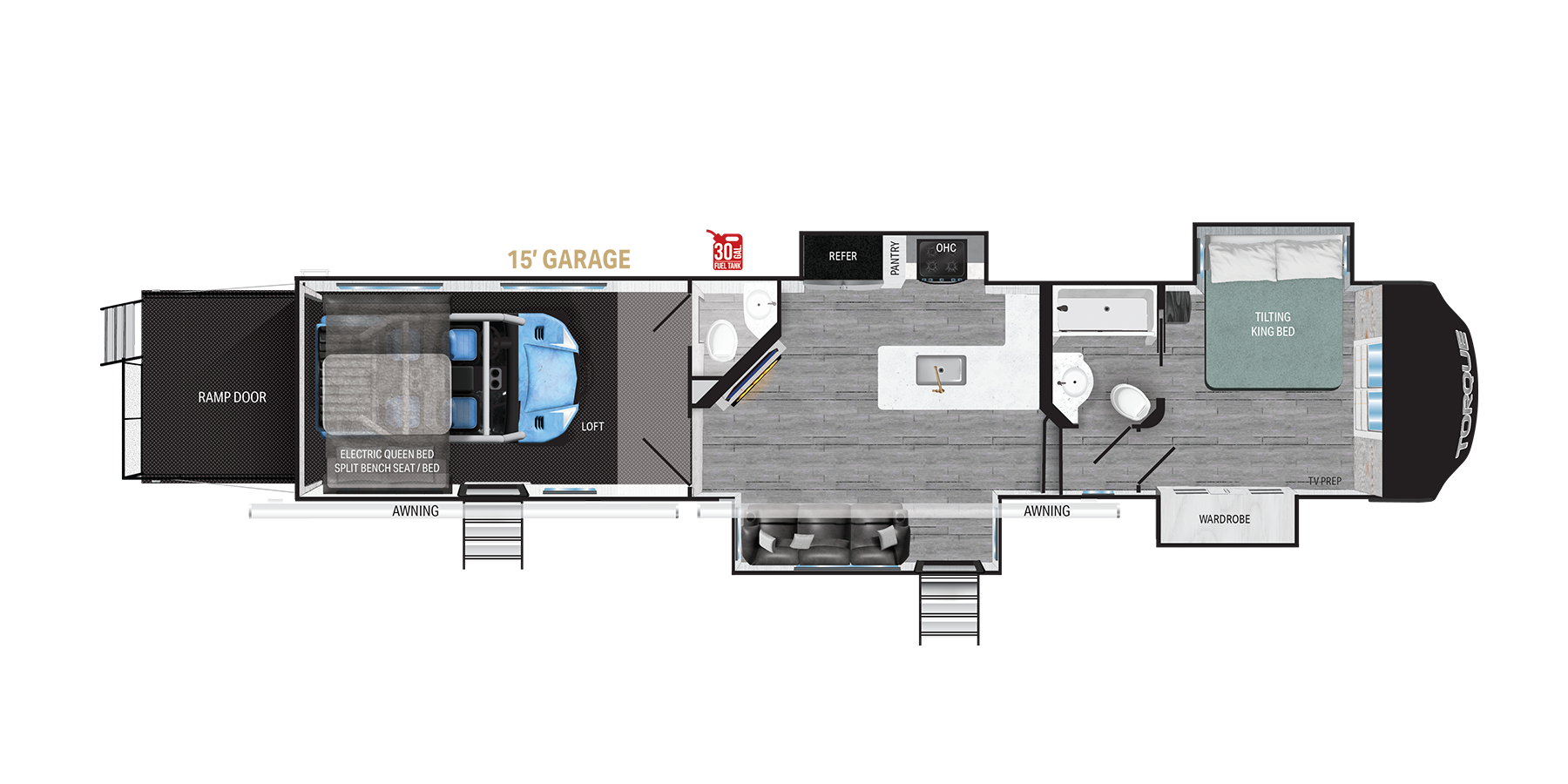 Torque 385 Heartland RVs