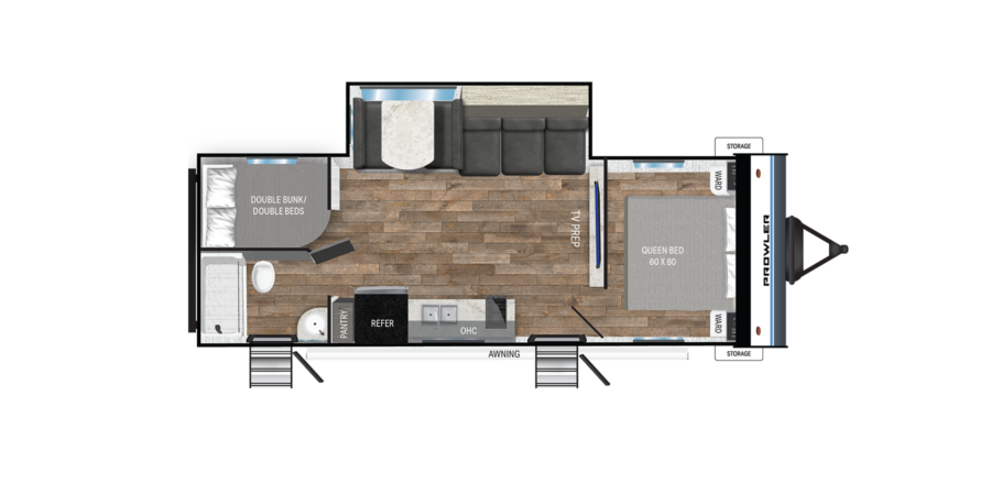 Lynx 2650BHX Floorplan