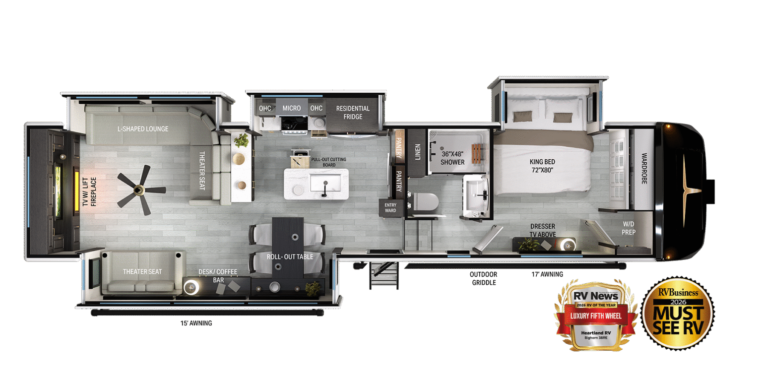38RE - 2026 - Heartland RV