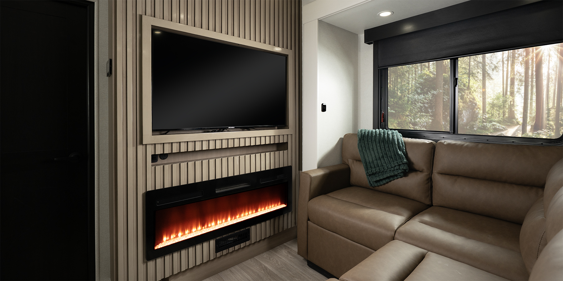 2027 Heartland Cyclone 3914 — Fireplace